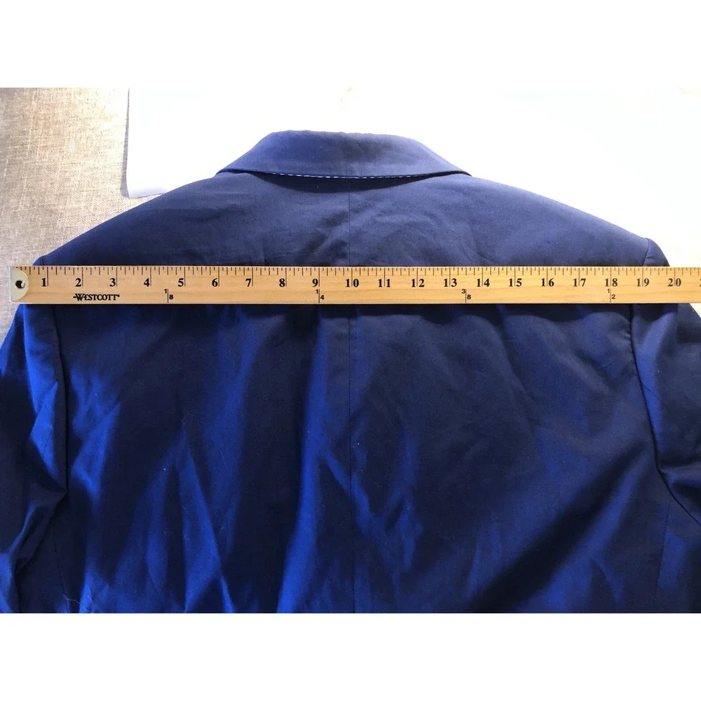 Express Blazezr Mens 42R Blue Stretch Photographer Slim Fit Suit Coat Jacket